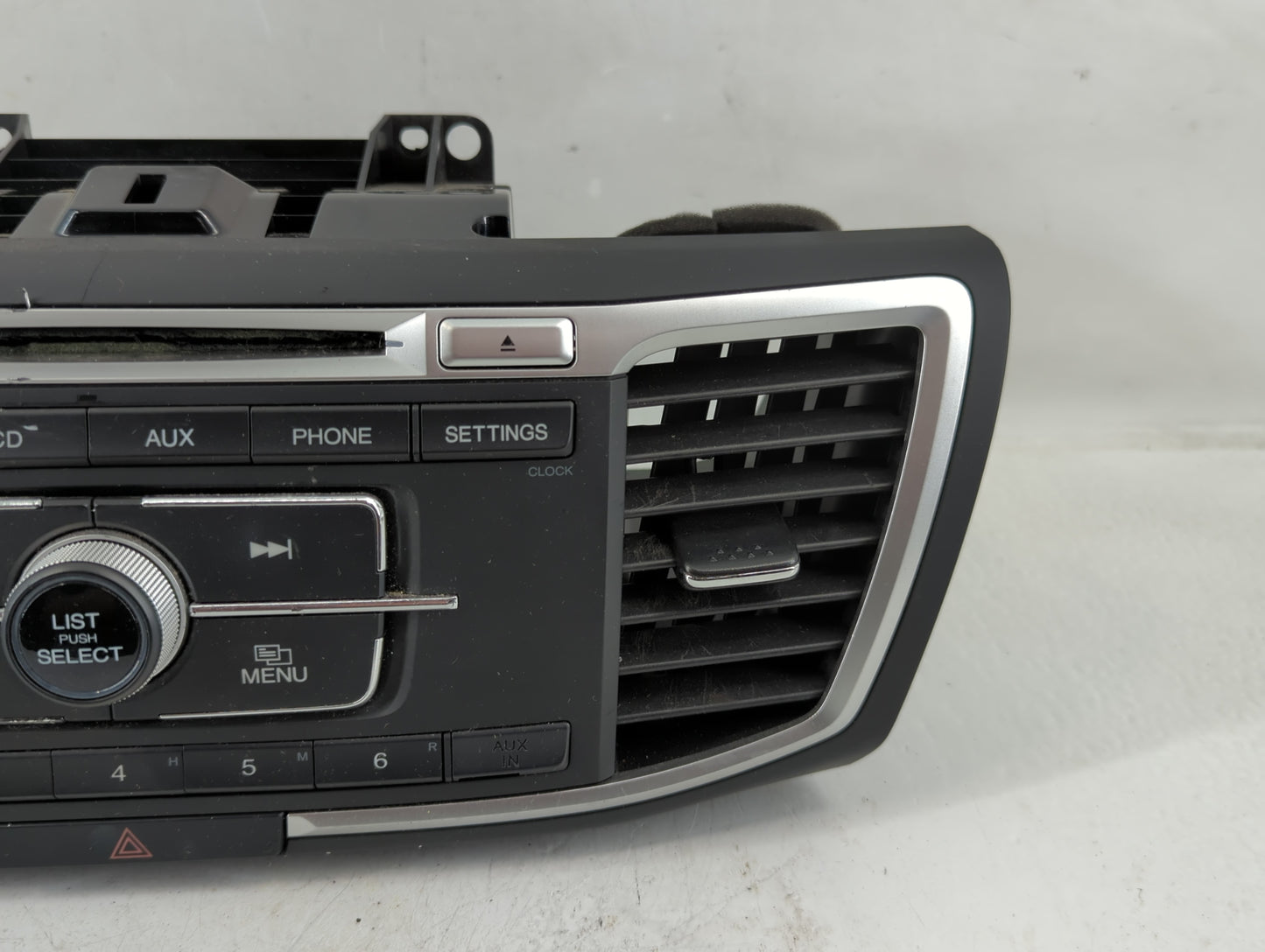 2013-2015 Honda Accord Radio AM FM Cd Player Receiver Replacement P/N:39100=-T2A-A320 Fits Fits 2013 2014 2015 OEM Used Auto