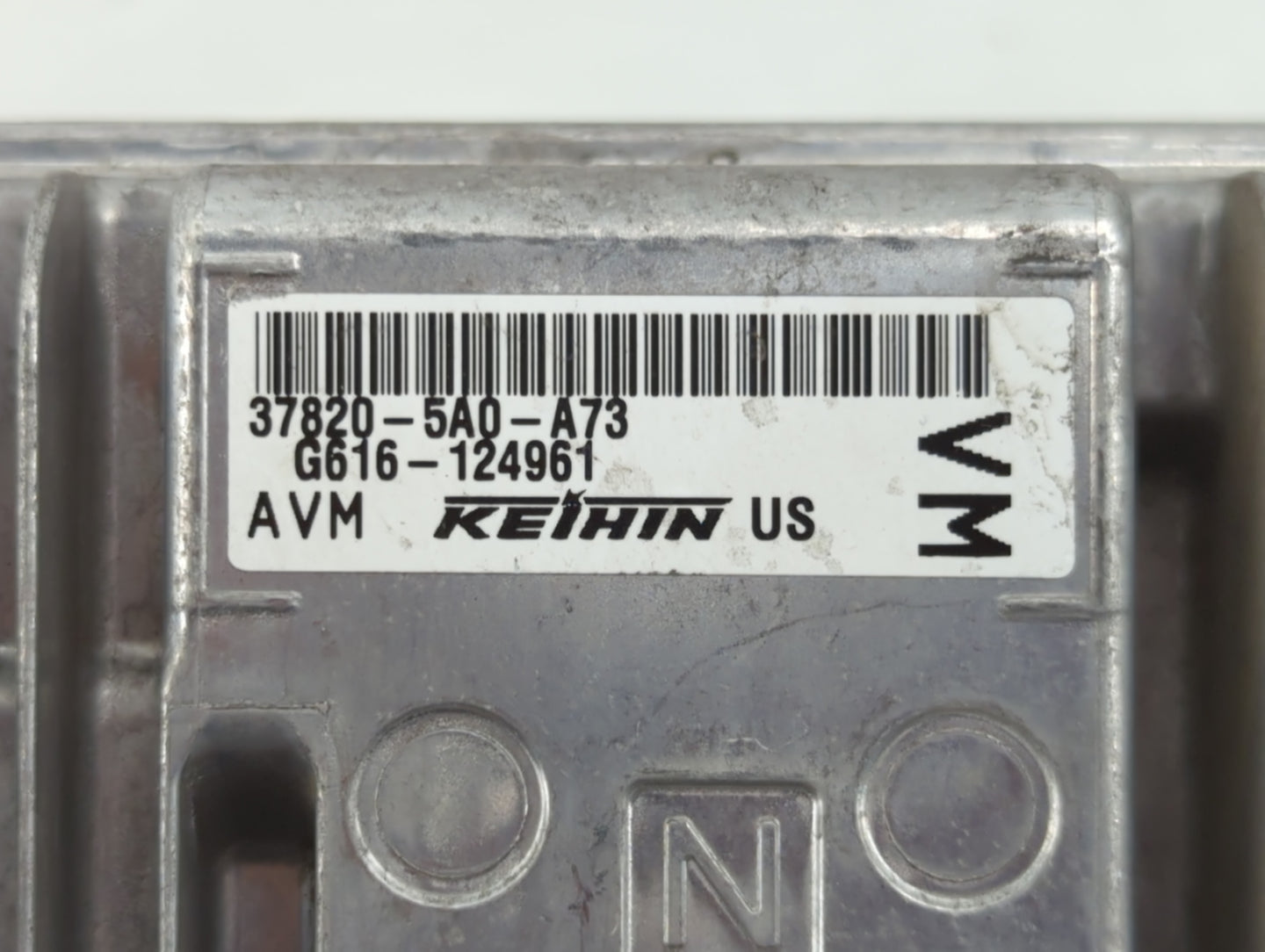 2015 Honda Accord PCM Engine Control Computer ECU ECM PCU OEM P/N:37820-5A0-A73 Fits OEM Used Auto Parts - Oemusedautoparts1