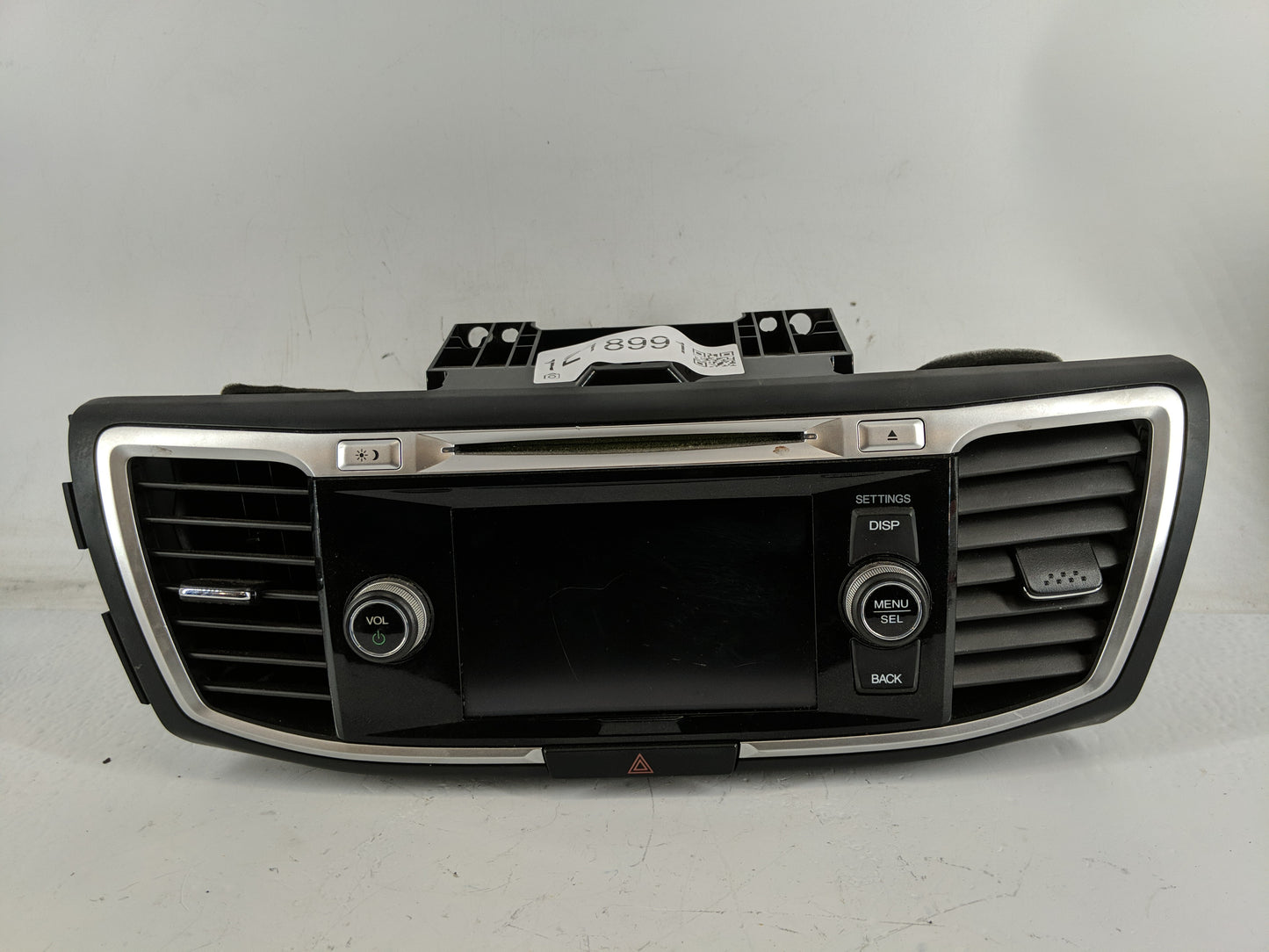 2013-2015 Honda Accord Radio AM FM Cd Player Receiver Replacement P/N:39100T2AA820 Fits Fits 2013 2014 2015 OEM Used Auto Pa