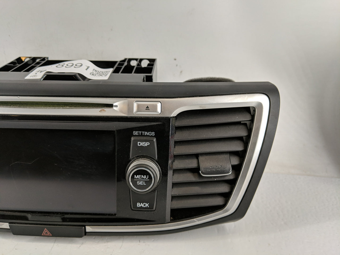 2013-2015 Honda Accord Radio AM FM Cd Player Receiver Replacement P/N:39100T2AA820 Fits Fits 2013 2014 2015 OEM Used Auto Pa