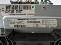 2013-2015 Honda Accord Radio AM FM Cd Player Receiver Replacement P/N:39100T2AA820 Fits Fits 2013 2014 2015 OEM Used Auto Pa