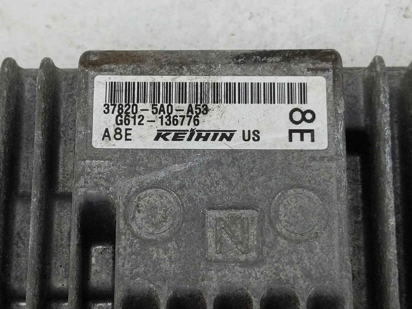2015 Honda Accord PCM Engine Control Computer ECU ECM PCU OEM P/N:37820-5A0-A53 37820-5A0-A54 Fits OEM Used Auto Parts - Oem