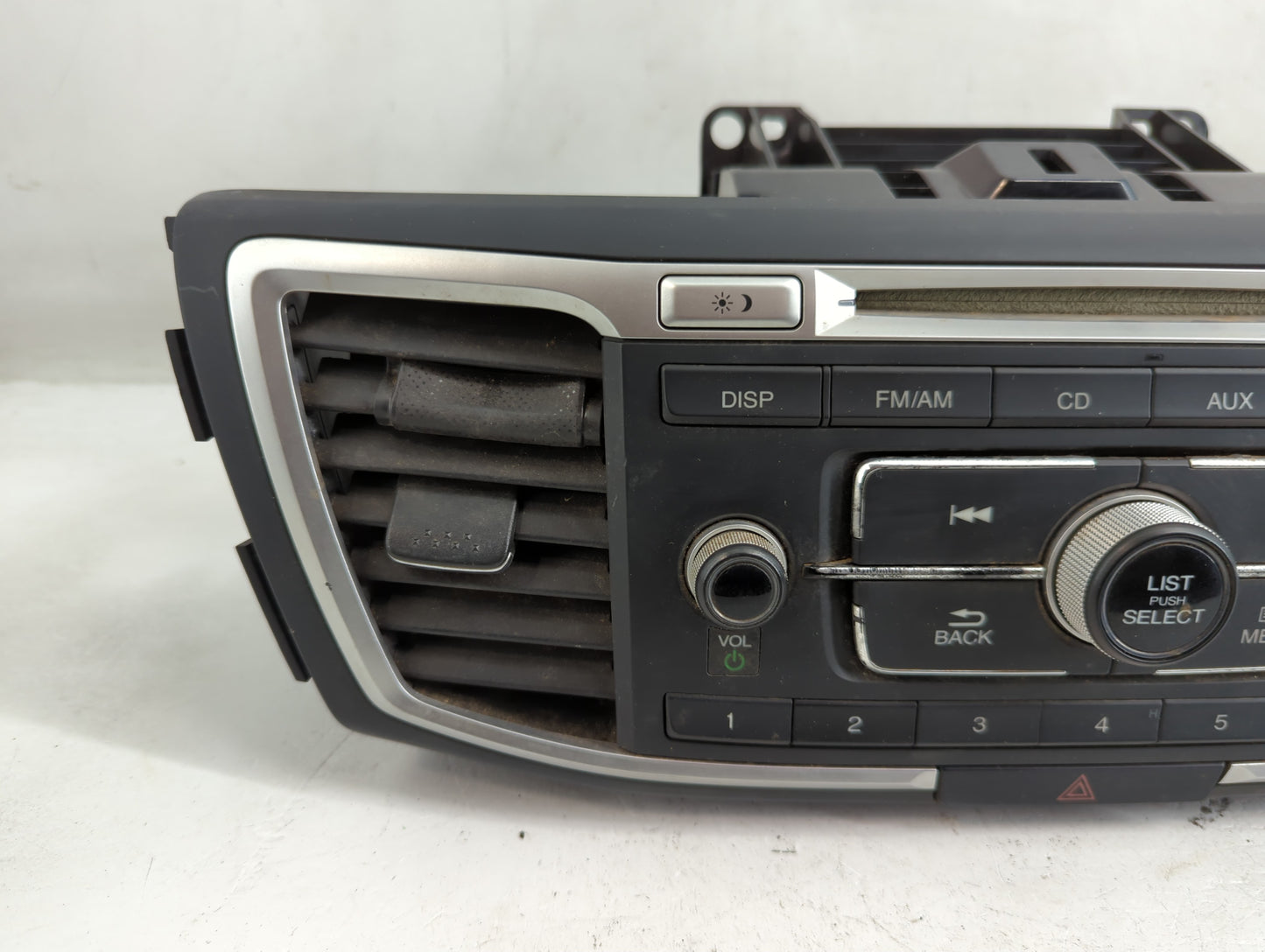 2013-2015 Honda Accord Radio AM FM Cd Player Receiver Replacement P/N:39100-T2A-A221 Fits Fits 2013 2014 2015 OEM Used Auto 