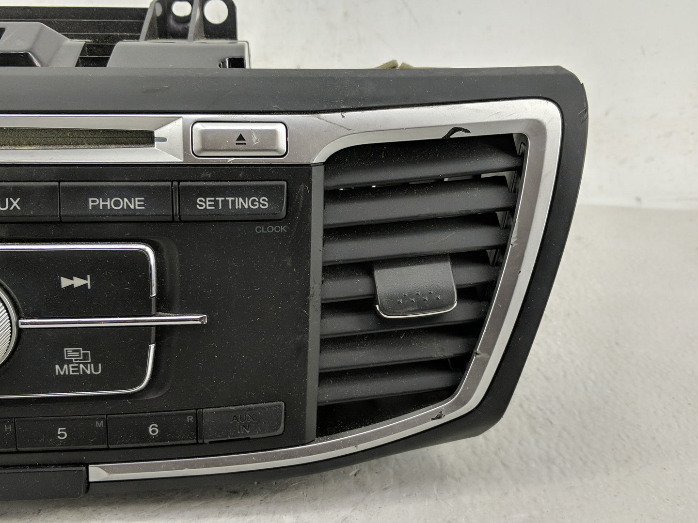 2013-2015 Honda Accord Radio AM FM Cd Player Receiver Replacement P/N:39100-T2A-A321 Fits Fits 2013 2014 2015 OEM Used Auto 