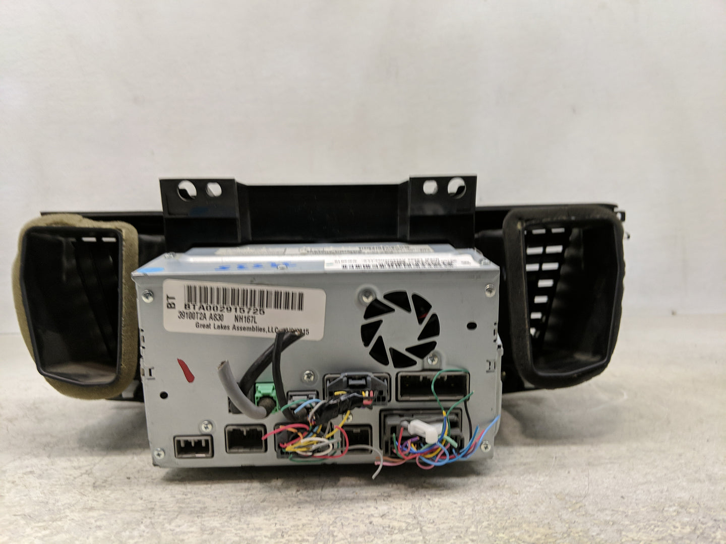 2013-2015 Honda Accord Radio AM FM Cd Player Receiver Replacement P/N:39101-T2A-A840-M1 39101-T2A-A830-M1 Fits Fits 2013 201