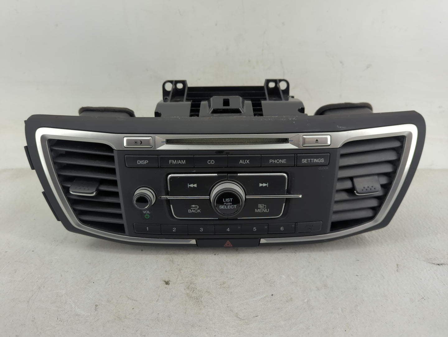 2013-2015 Honda Accord Radio AM FM Cd Player Receiver Replacement P/N:39100-T2A-A321 Fits Fits 2013 2014 2015 OEM Used Auto 