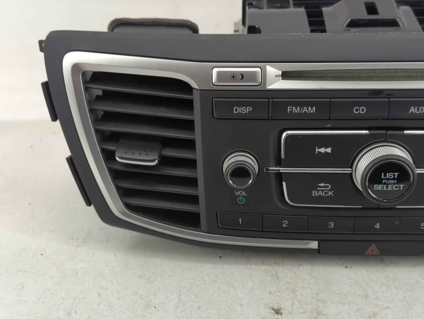2013-2015 Honda Accord Radio AM FM Cd Player Receiver Replacement P/N:39100-T2A-A321 Fits Fits 2013 2014 2015 OEM Used Auto 