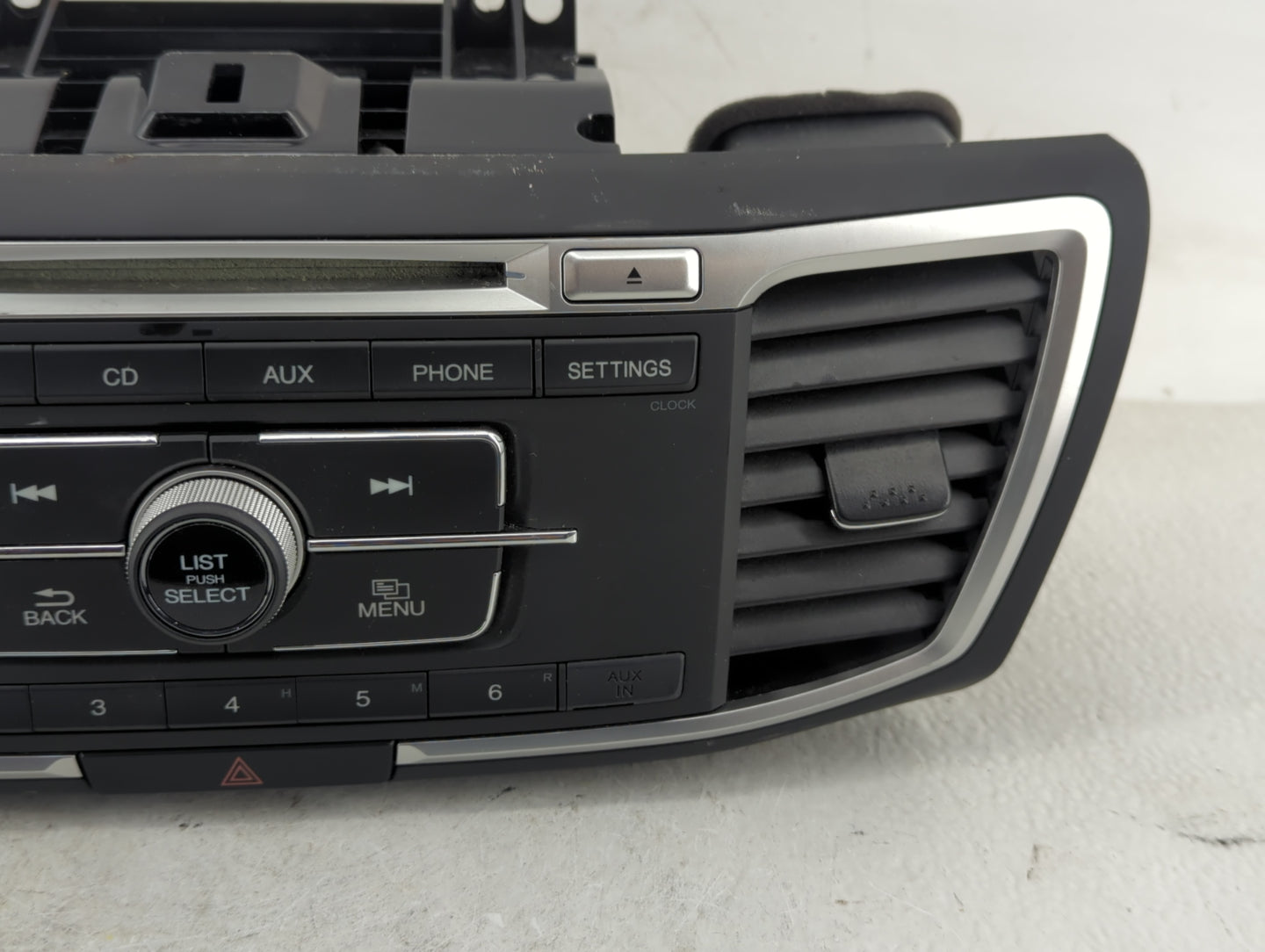 2013-2015 Honda Accord Radio AM FM Cd Player Receiver Replacement P/N:39100-T2A-A321 Fits Fits 2013 2014 2015 OEM Used Auto 