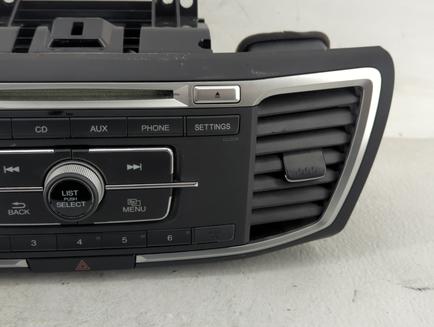 2013-2015 Honda Accord Radio AM FM Cd Player Receiver Replacement P/N:39100-T2A-A321 Fits Fits 2013 2014 2015 OEM Used Auto 