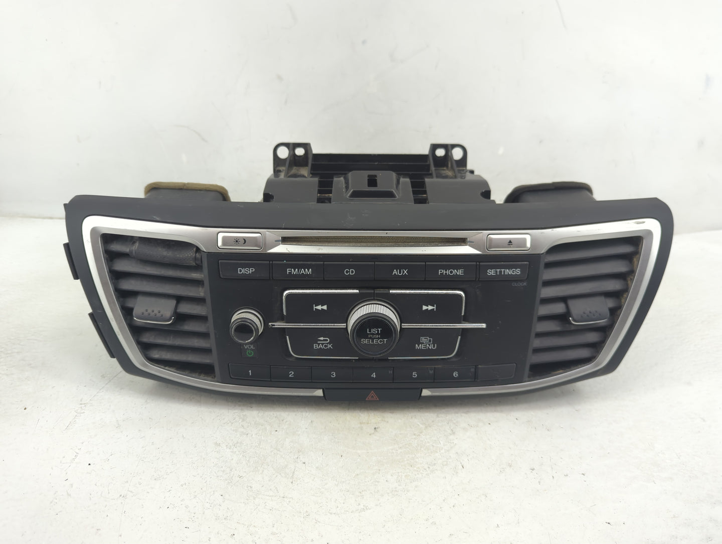 2013-2015 Honda Accord Radio AM FM Cd Player Receiver Replacement P/N:39100-T2A-A121 Fits Fits 2013 2014 2015 OEM Used Auto 