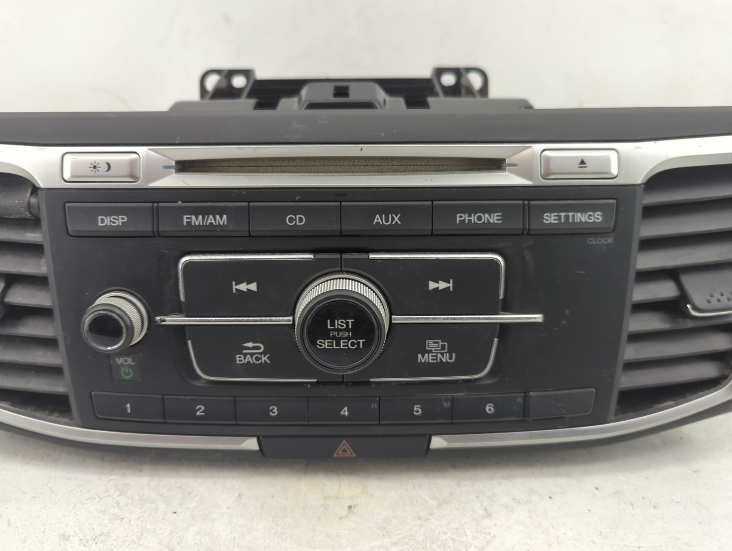 2013-2015 Honda Accord Radio AM FM Cd Player Receiver Replacement P/N:39100-T2A-A121 Fits Fits 2013 2014 2015 OEM Used Auto 