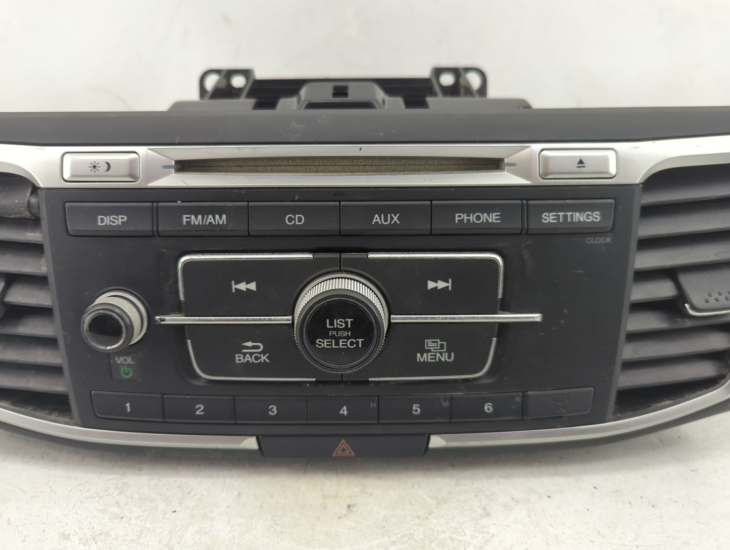 2013-2015 Honda Accord Radio AM FM Cd Player Receiver Replacement P/N:39100-T2A-A121 Fits Fits 2013 2014 2015 OEM Used Auto 