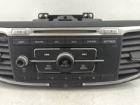 2013-2015 Honda Accord Radio AM FM Cd Player Receiver Replacement P/N:39100-T2A-A121 Fits Fits 2013 2014 2015 OEM Used Auto 