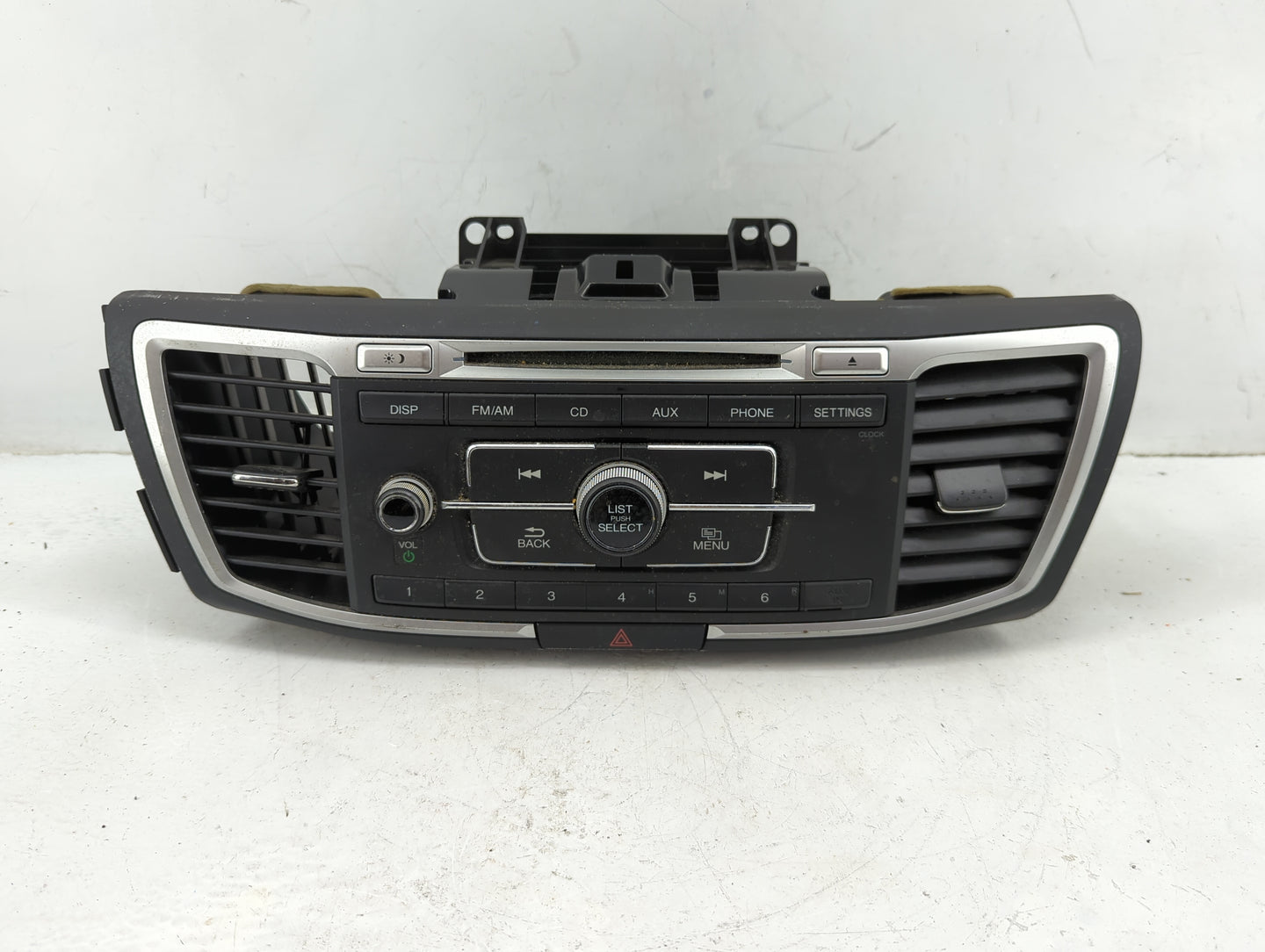 2013-2015 Honda Accord Radio AM FM Cd Player Receiver Replacement P/N:39100-T2A-A220 Fits Fits 2013 2014 2015 OEM Used Auto 