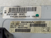 2013-2015 Honda Accord Radio AM FM Cd Player Receiver Replacement P/N:39100T2A A830 39101-T2A-A840-M1 Fits Fits 2013 2014 20