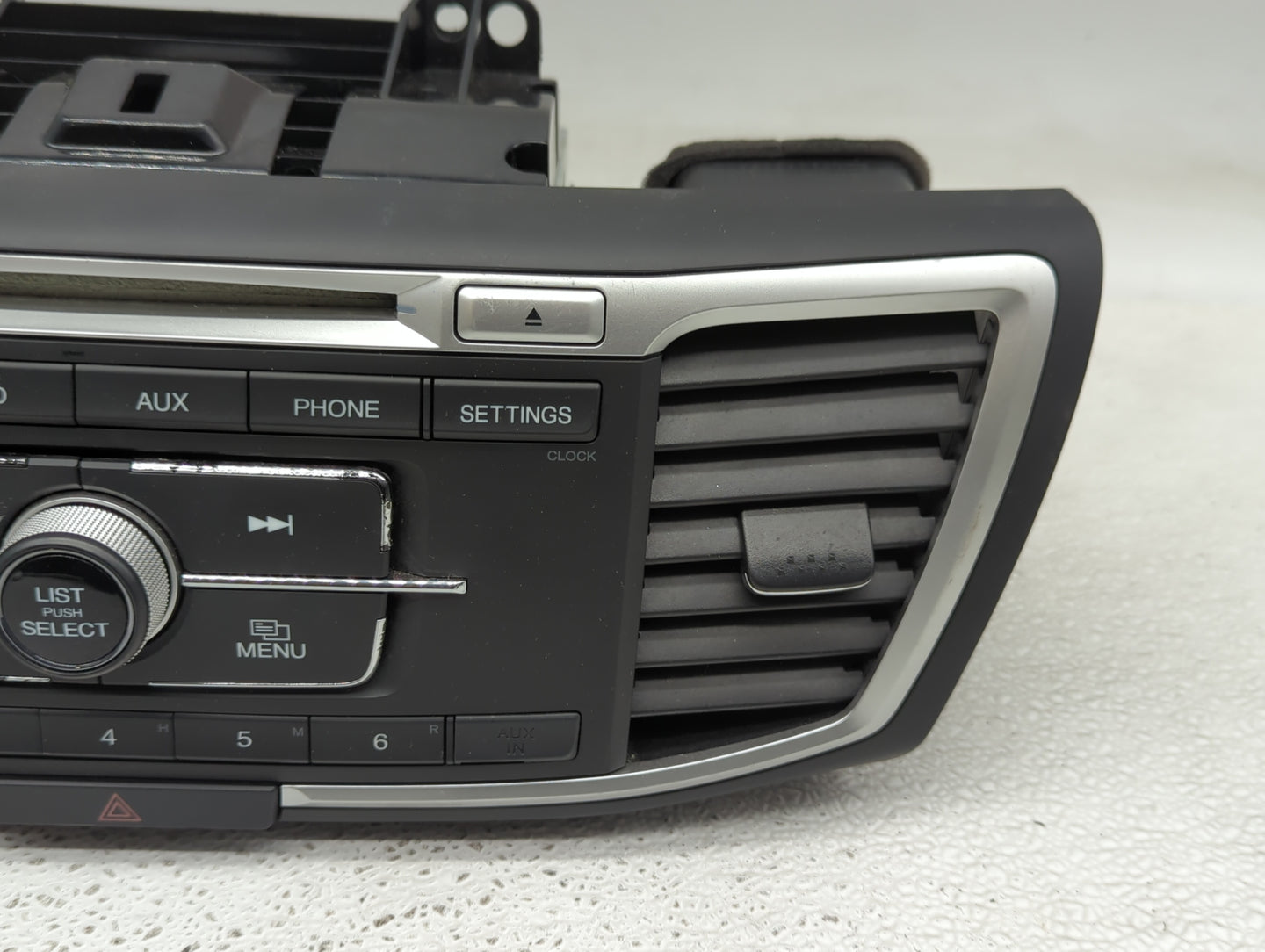 2013-2015 Honda Accord Radio AM FM Cd Player Receiver Replacement P/N:39100-T2A-A321 Fits Fits 2013 2014 2015 OEM Used Auto 