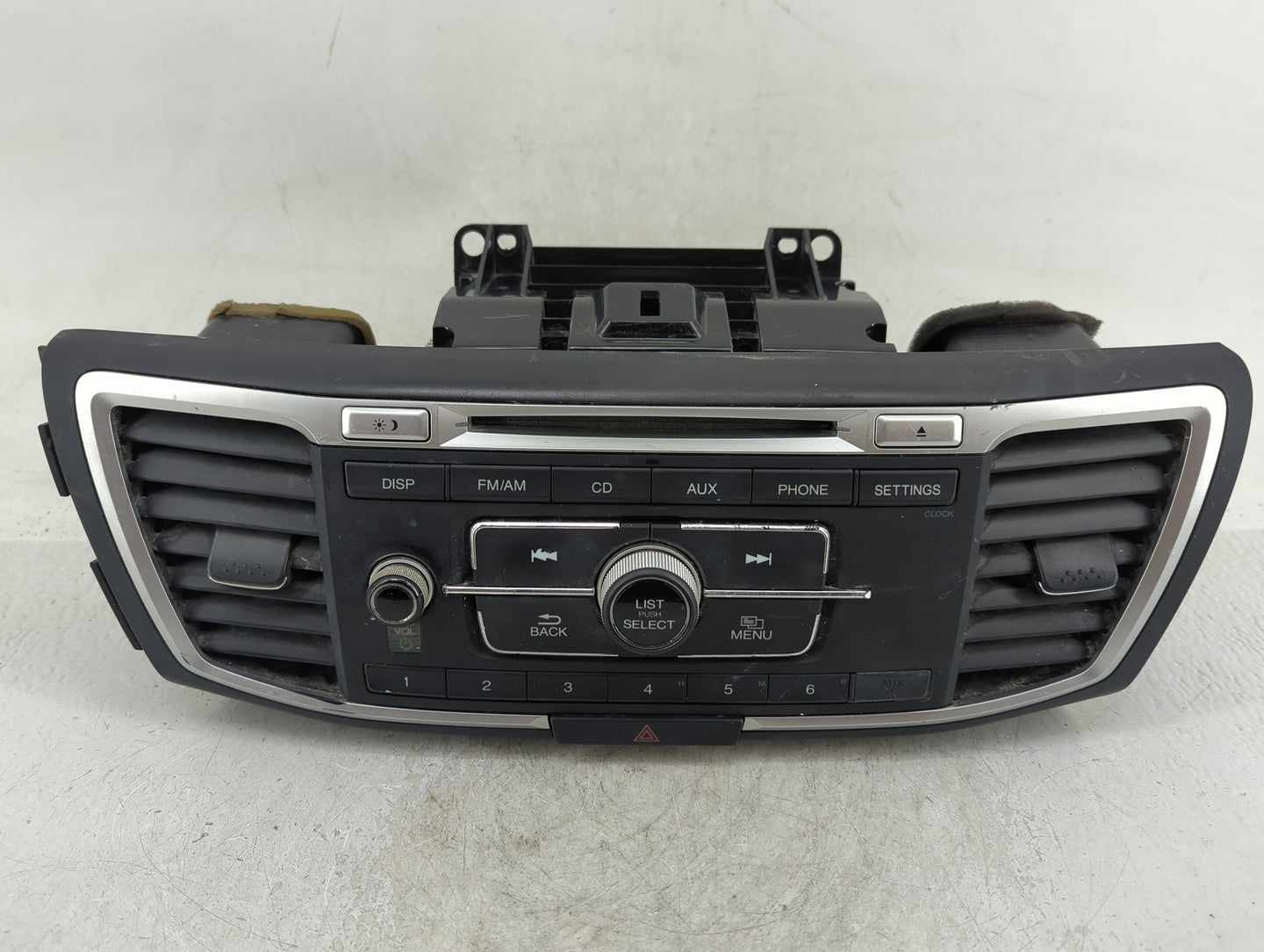 2013-2015 Honda Accord Radio AM FM Cd Player Receiver Replacement P/N:39100T2AA202 Fits Fits 2013 2014 2015 OEM Used Auto Pa