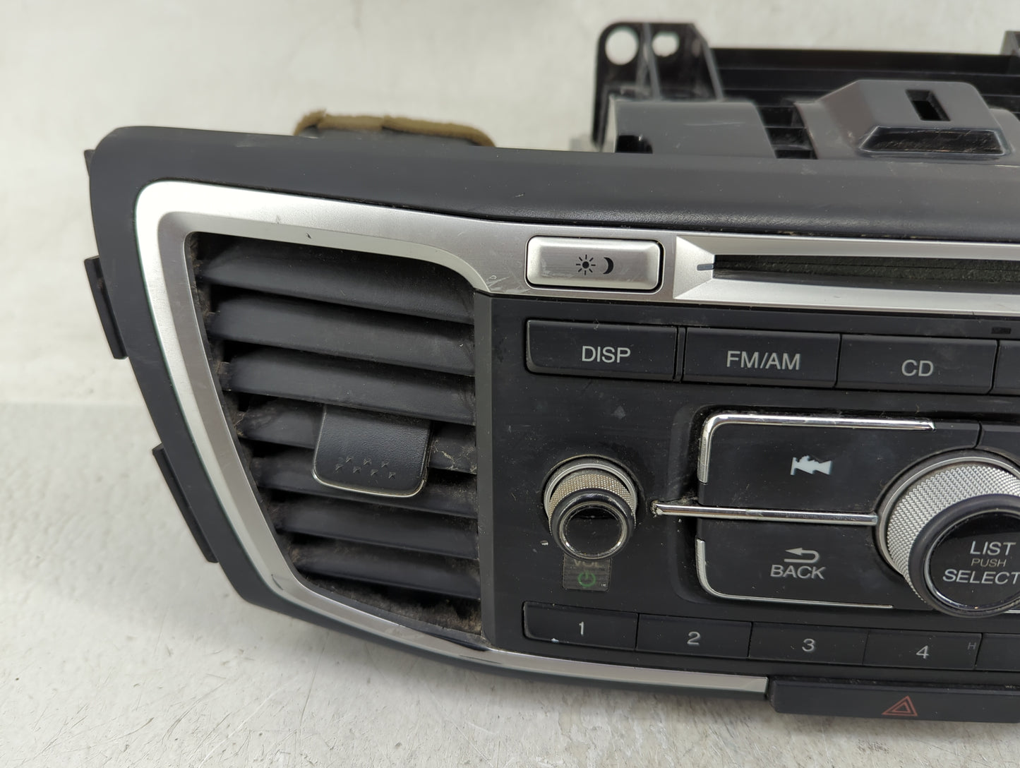 2013-2015 Honda Accord Radio AM FM Cd Player Receiver Replacement P/N:39100T2AA202 Fits Fits 2013 2014 2015 OEM Used Auto Pa