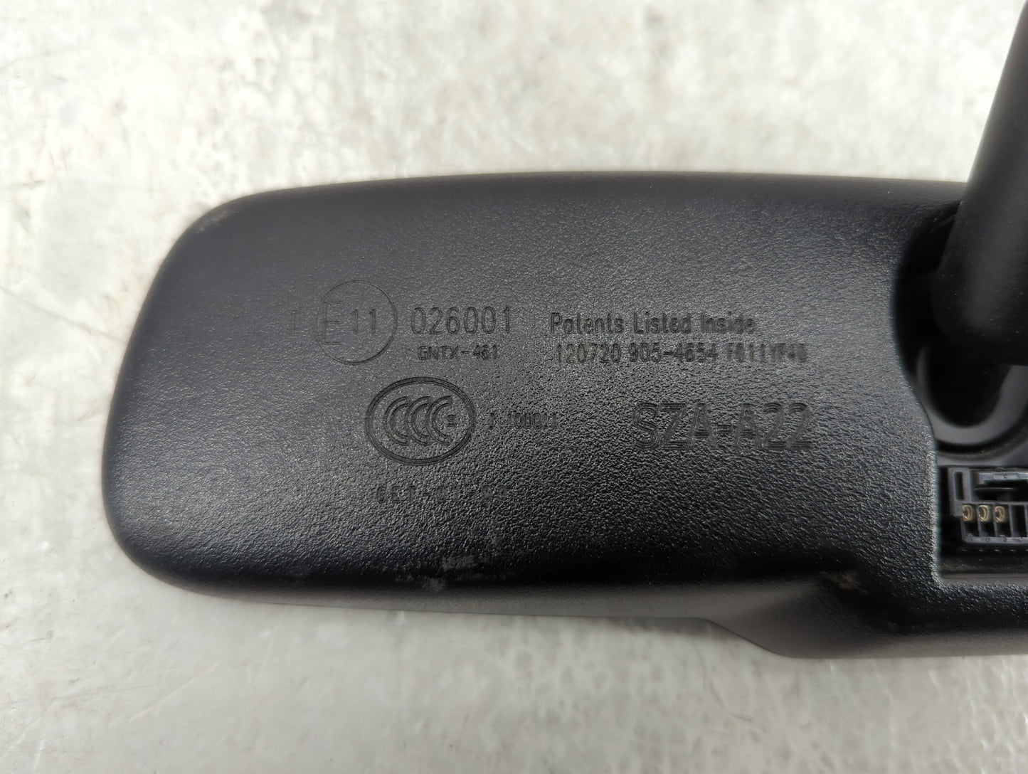2014-2015 Honda Accord Interior Rear View Mirror Replacement OEM P/N:SZA-A22 GNTX-461 Fits OEM Used Auto Parts - Oemusedauto