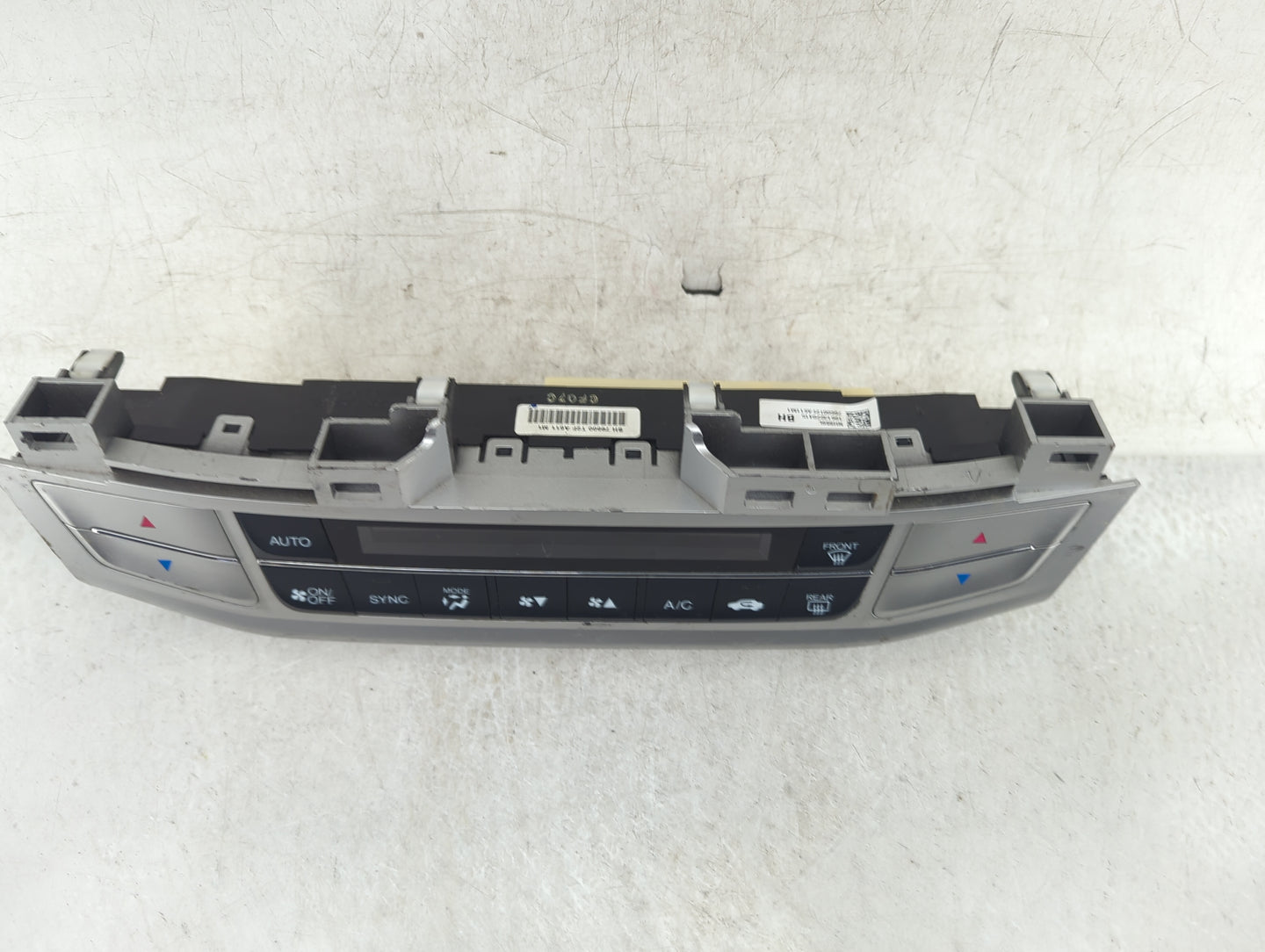 2013-2015 Honda Accord Climate Control Module Temperature AC/Heater Replacement Fits Fits 2013 2014 2015 OEM Used Auto Parts