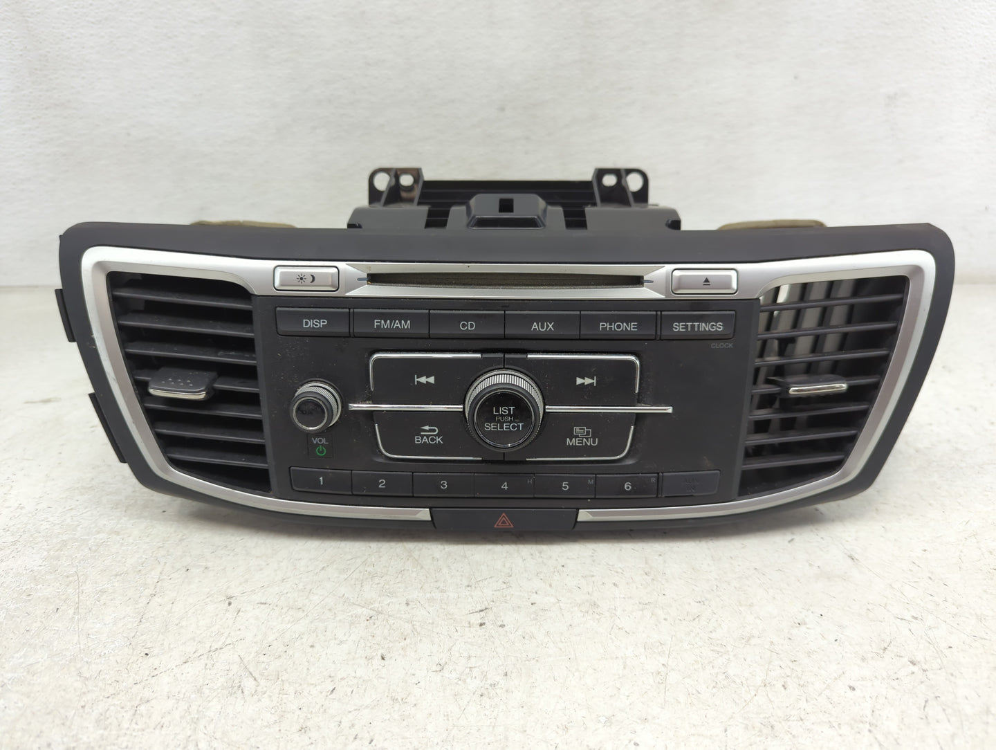 2013-2015 Honda Accord Radio AM FM Cd Player Receiver Replacement P/N:39100-T2A-A221 Fits Fits 2013 2014 2015 OEM Used Auto 