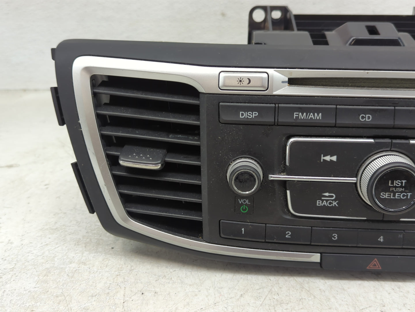 2013-2015 Honda Accord Radio AM FM Cd Player Receiver Replacement P/N:39100-T2A-A221 Fits Fits 2013 2014 2015 OEM Used Auto 