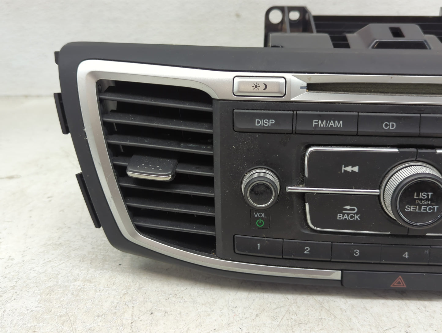 2013-2015 Honda Accord Radio AM FM Cd Player Receiver Replacement P/N:39100-T2A-A221 Fits Fits 2013 2014 2015 OEM Used Auto 