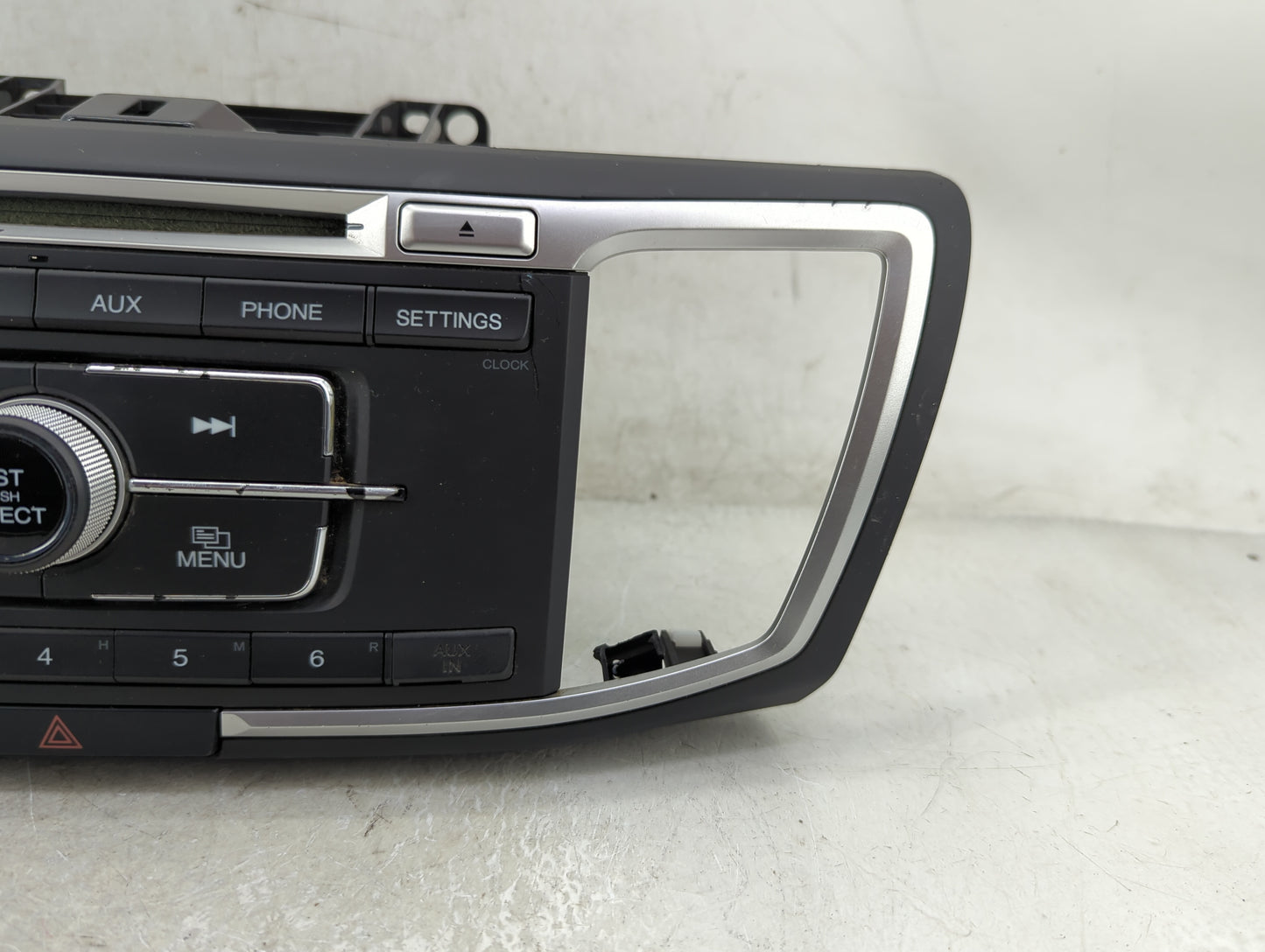 2013 Honda Accord Radio AM FM Cd Player Receiver Replacement P/N:39100-T2A-A321 Fits OEM Used Auto Parts - Oemusedautoparts1
