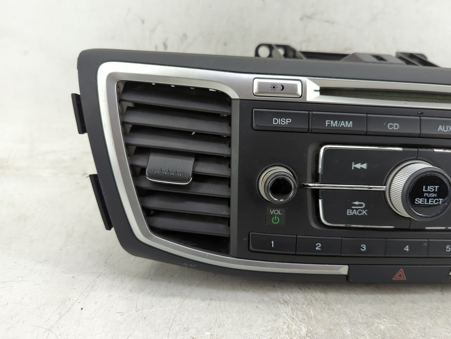 2013 Honda Accord Radio AM FM Cd Player Receiver Replacement P/N:39100-T2A-A321 Fits OEM Used Auto Parts - Oemusedautoparts1
