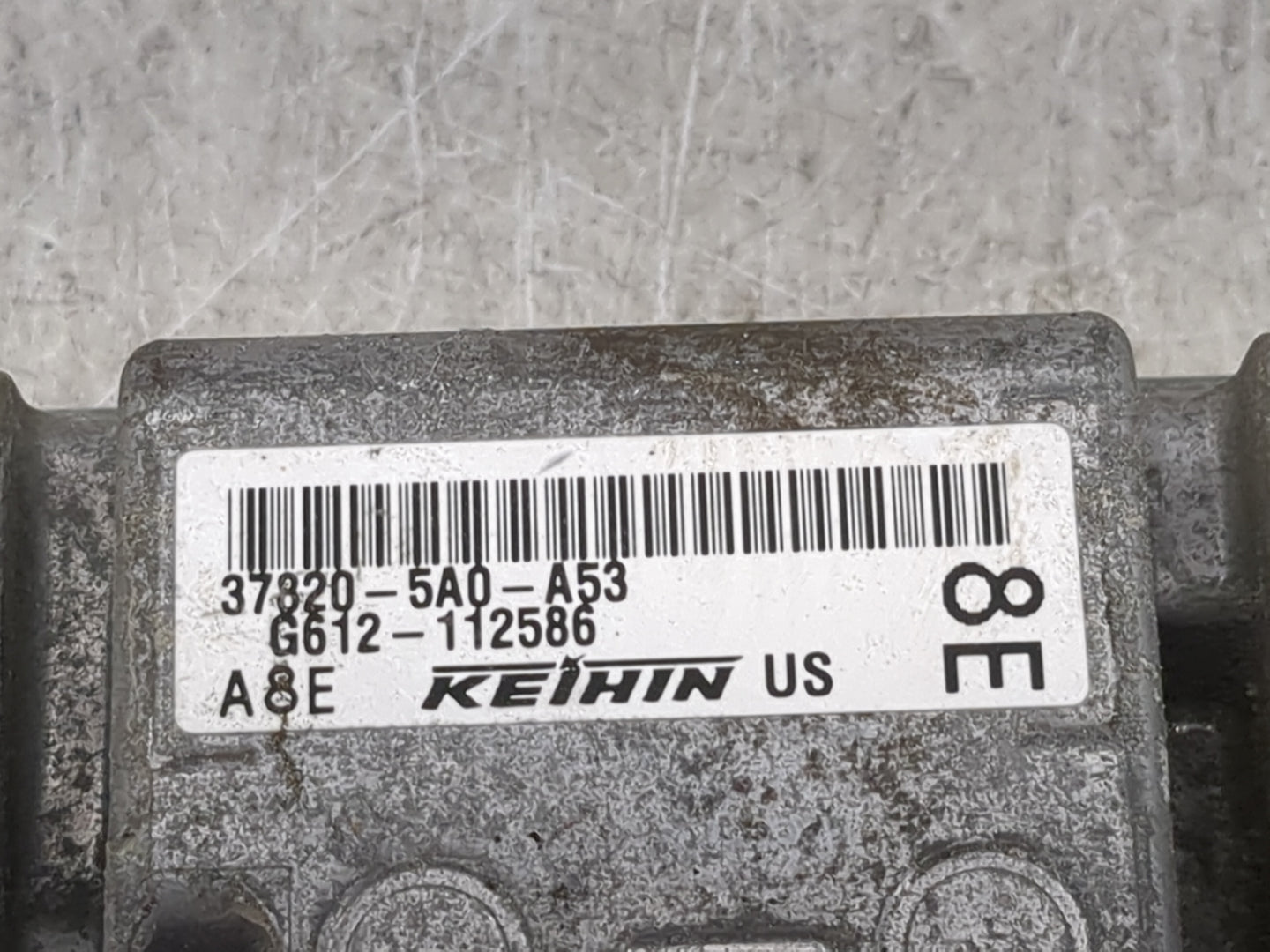 2015 Honda Accord PCM Engine Control Computer ECU ECM PCU OEM P/N:37820-5A0-A53 Fits OEM Used Auto Parts - Oemusedautoparts1