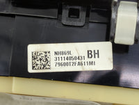 2013-2015 Honda Accord Climate Control Module Temperature AC/Heater Replacement P/N:79600T2FA611M1 79600T2FA611 Fits OEM Use