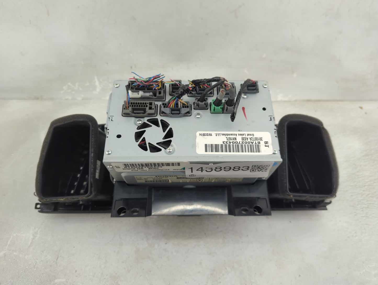 2013-2015 Honda Accord Radio AM FM Cd Player Receiver Replacement P/N:39100T2A A830 39101-T2A-A840-M1 Fits Fits 2013 2014 20