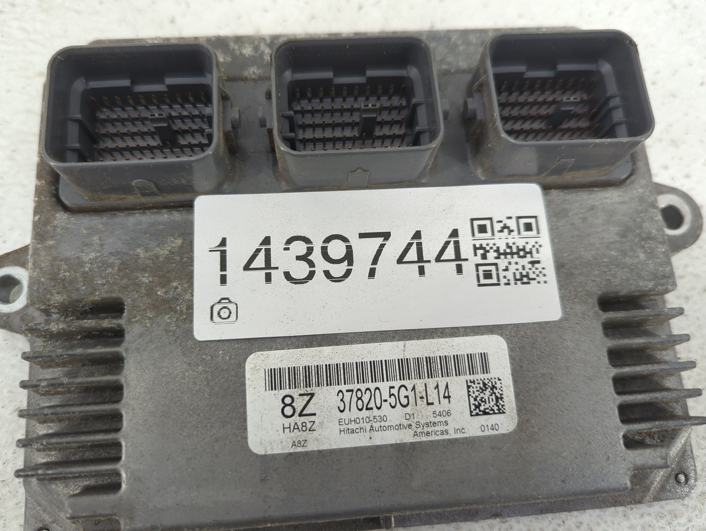2015 Honda Accord PCM Engine Control Computer ECU ECM PCU OEM P/N:37820-5G1-L14 Fits OEM Used Auto Parts - Oemusedautoparts1