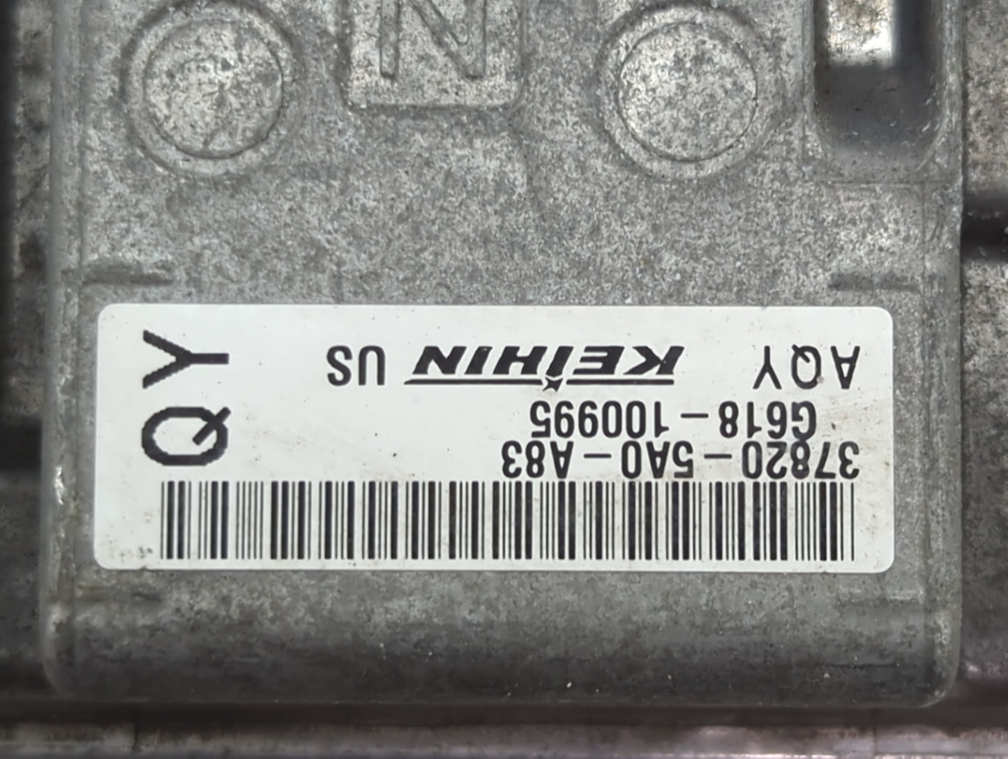 2015 Honda Accord PCM Engine Control Computer ECU ECM PCU OEM P/N:37820-5A0-A83 G618-100995 Fits OEM Used Auto Parts - Oemus