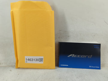 2015 Honda Accord Owners Manual Book Guide P/N:31T2A620 00X31-T2A-6200 OEM Used Auto Parts - Oemusedautoparts1.com