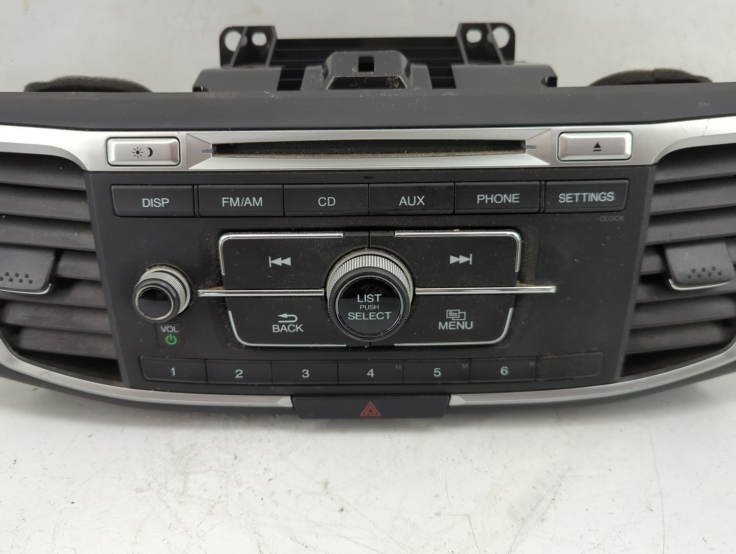 2013 Honda Accord Radio AM FM Cd Player Receiver Replacement P/N:39100-T3L-A021 Fits OEM Used Auto Parts - Oemusedautoparts1