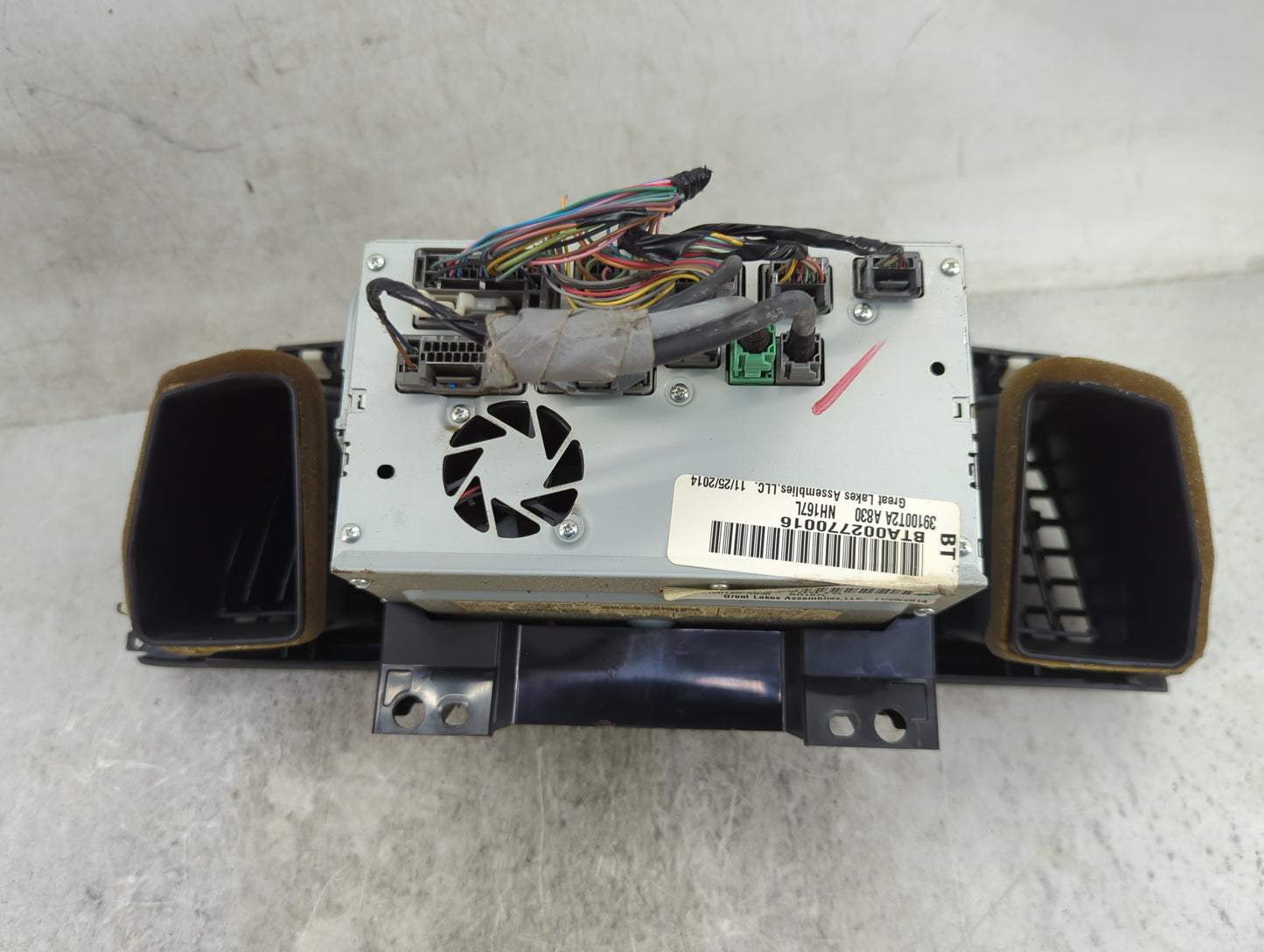 2013-2015 Honda Accord Radio AM FM Cd Player Receiver Replacement P/N:39101-T2A-A840-M1 MF725A Fits Fits 2013 2014 2015 OEM 