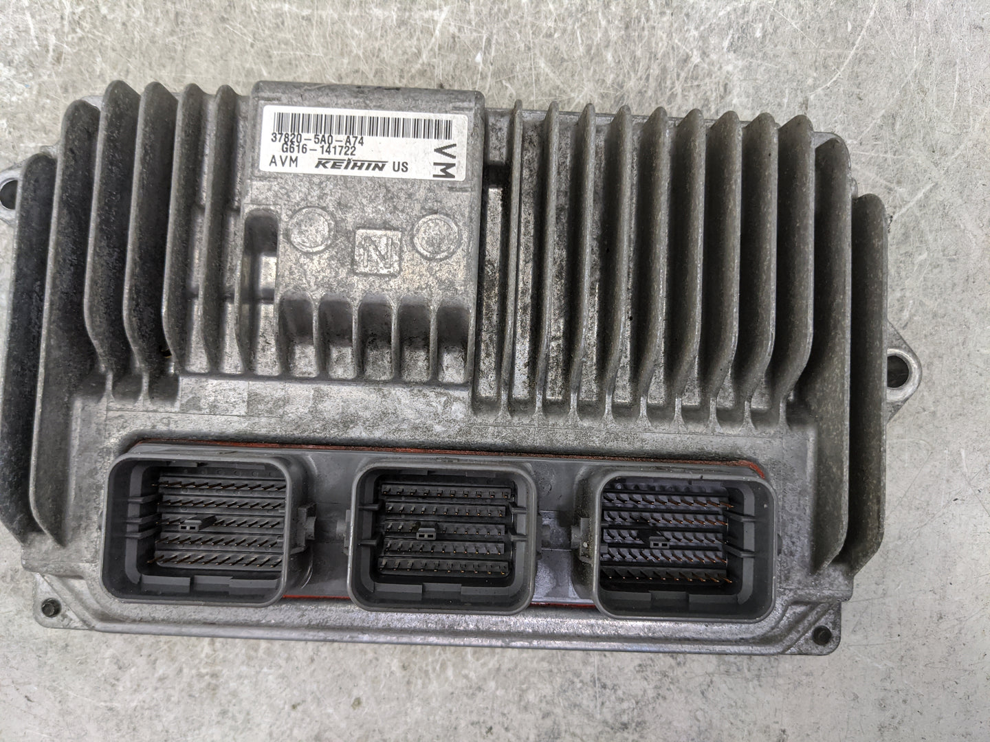 2015 Honda Accord PCM Engine Control Computer ECU ECM PCU OEM P/N:37820-5A0-A74 Fits OEM Used Auto Parts - Oemusedautoparts1