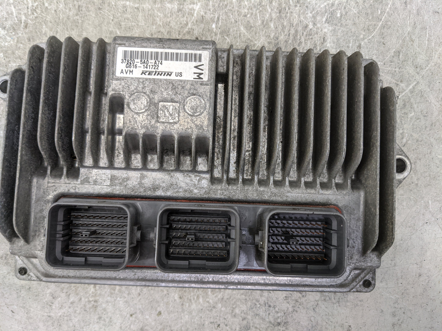 2015 Honda Accord PCM Engine Control Computer ECU ECM PCU OEM P/N:37820-5A0-A74 Fits OEM Used Auto Parts - Oemusedautoparts1