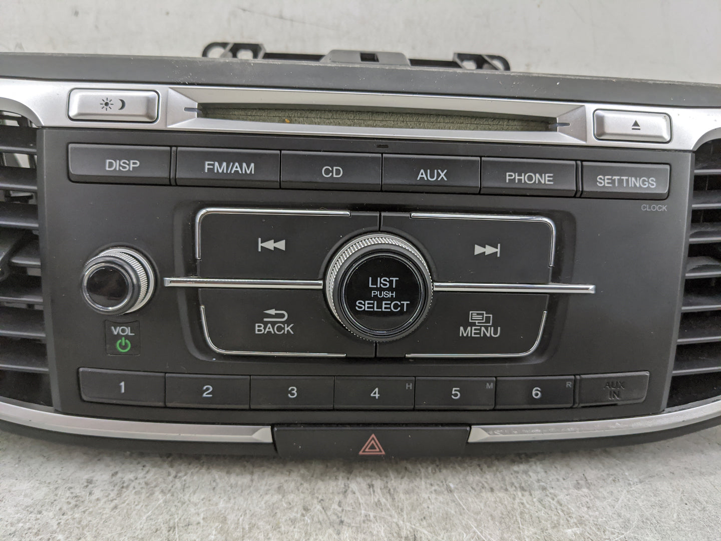 2013-2015 Honda Accord Radio AM FM Cd Player Receiver Replacement P/N:DEH-3138 AJDK070, 39100-T2A-A210 Fits Fits 2013 2014 2