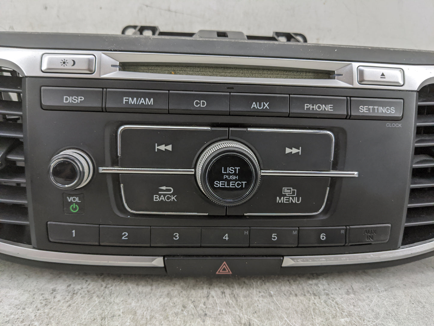 2013-2015 Honda Accord Radio AM FM Cd Player Receiver Replacement P/N:DEH-3138 AJDK070, 39100-T2A-A210 Fits Fits 2013 2014 2