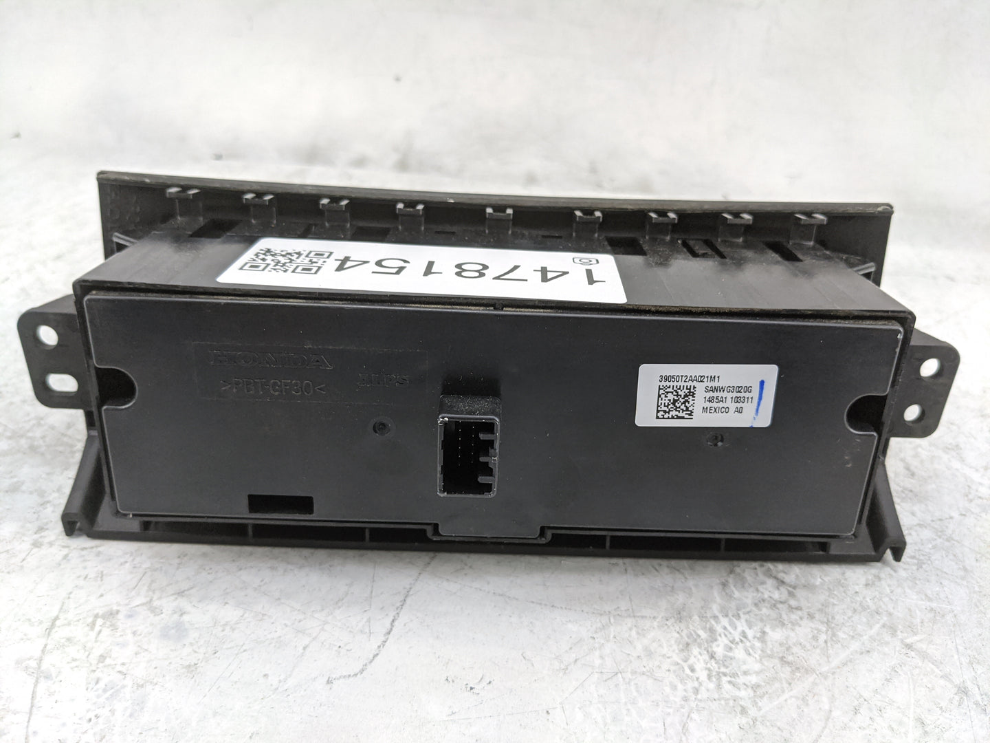 2013-2015 Honda Accord Radio Control Panel 1478154 - Oemusedautoparts1.com