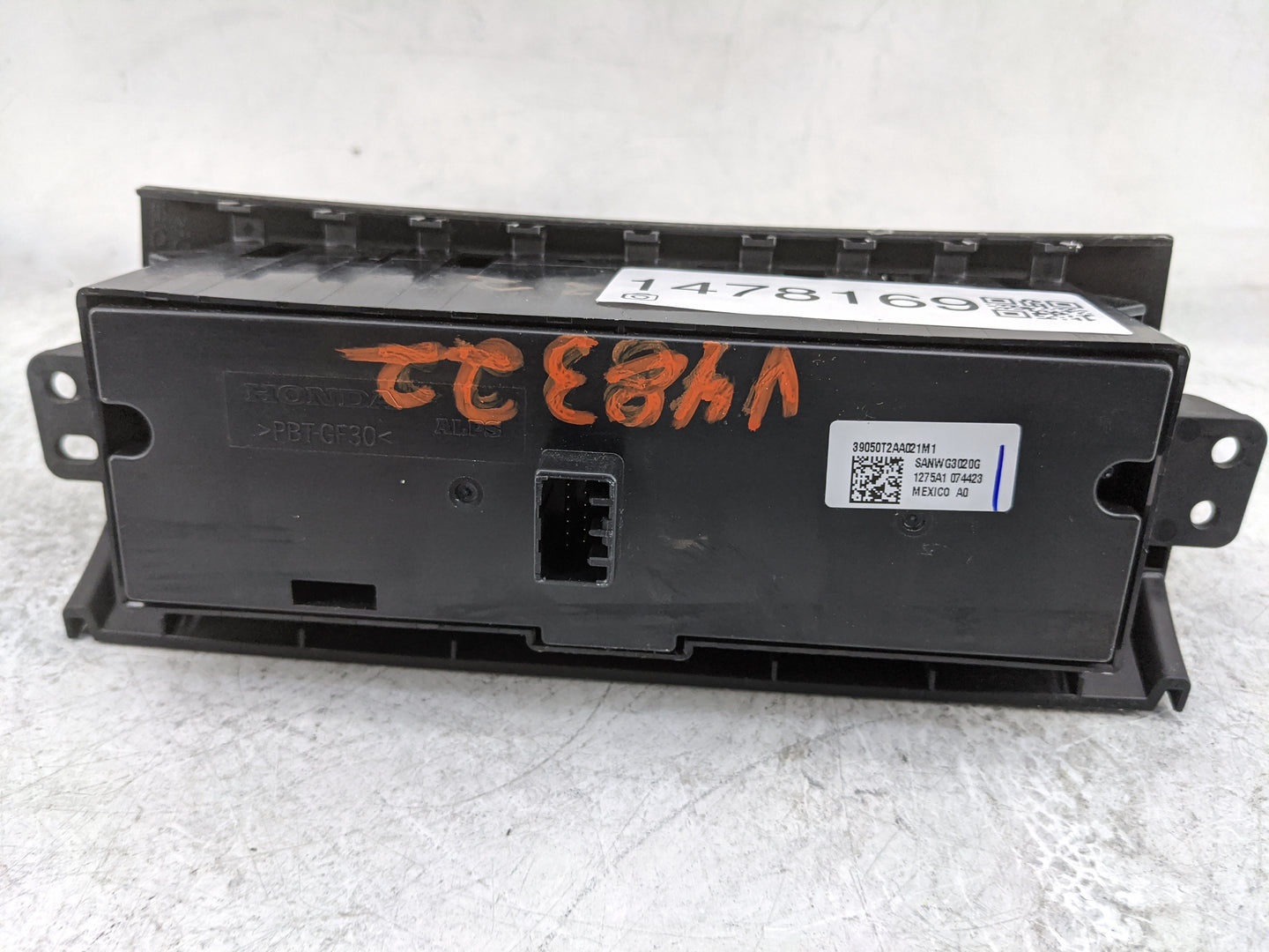 2013-2015 Honda Accord Radio Control Panel 1478169 - Oemusedautoparts1.com