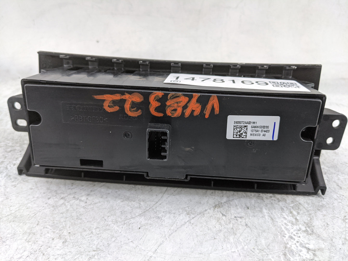 2013-2015 Honda Accord Radio Control Panel 1478169 - Oemusedautoparts1.com