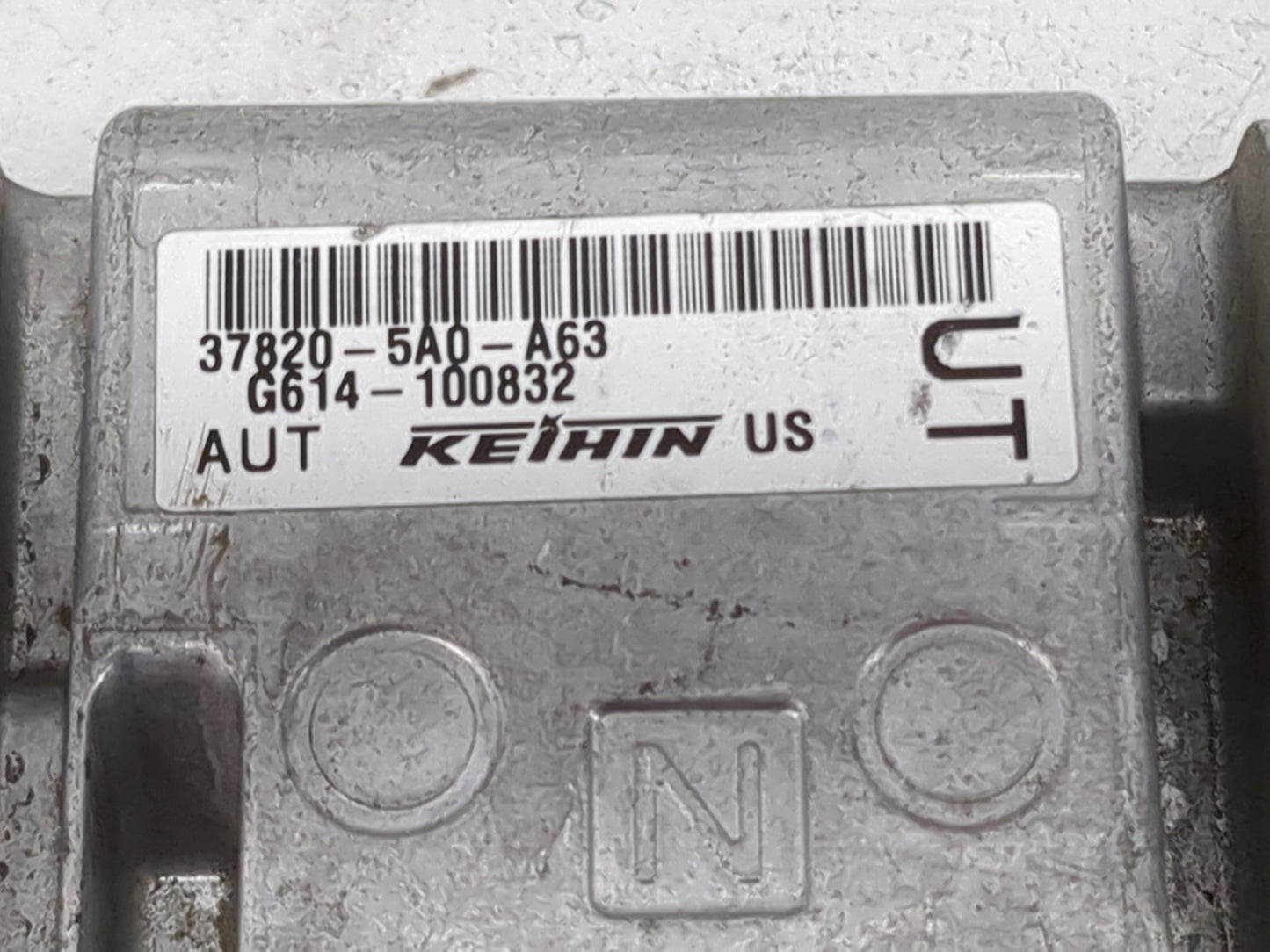 2015 Honda Accord PCM Engine Control Computer ECU ECM PCU OEM P/N:37820-5A0-A63 Fits OEM Used Auto Parts - Oemusedautoparts1