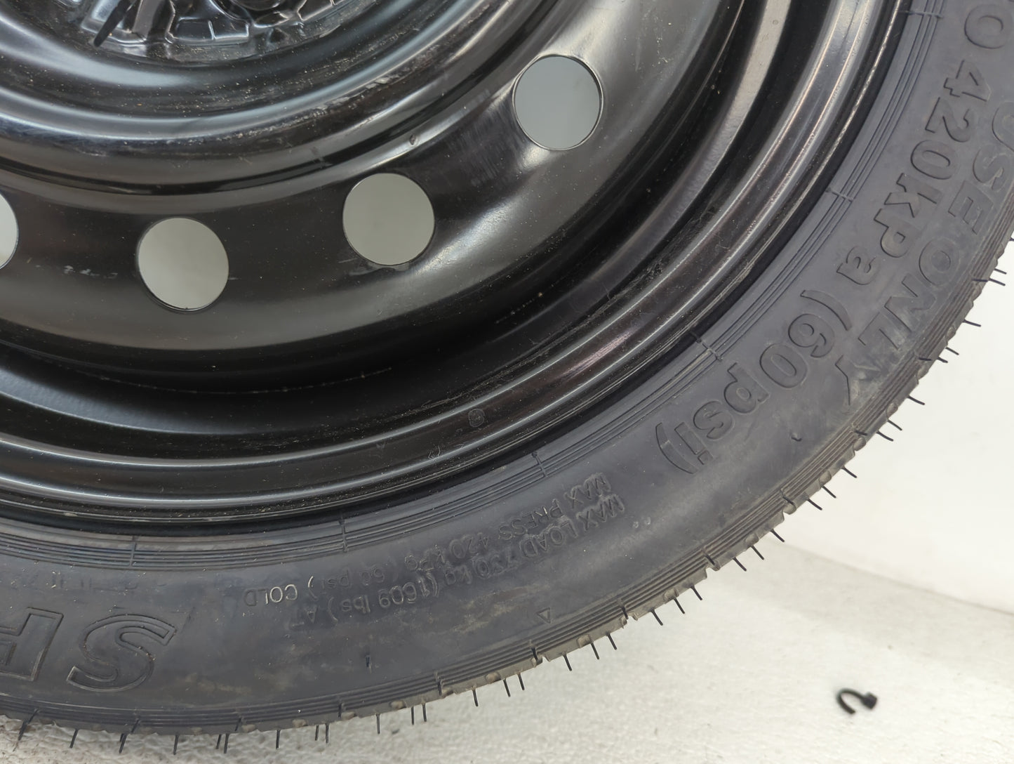 2013-2022 Honda Accord Spare Donut Tire Wheel Rim Oem 1490775 - Oemusedautoparts1.com