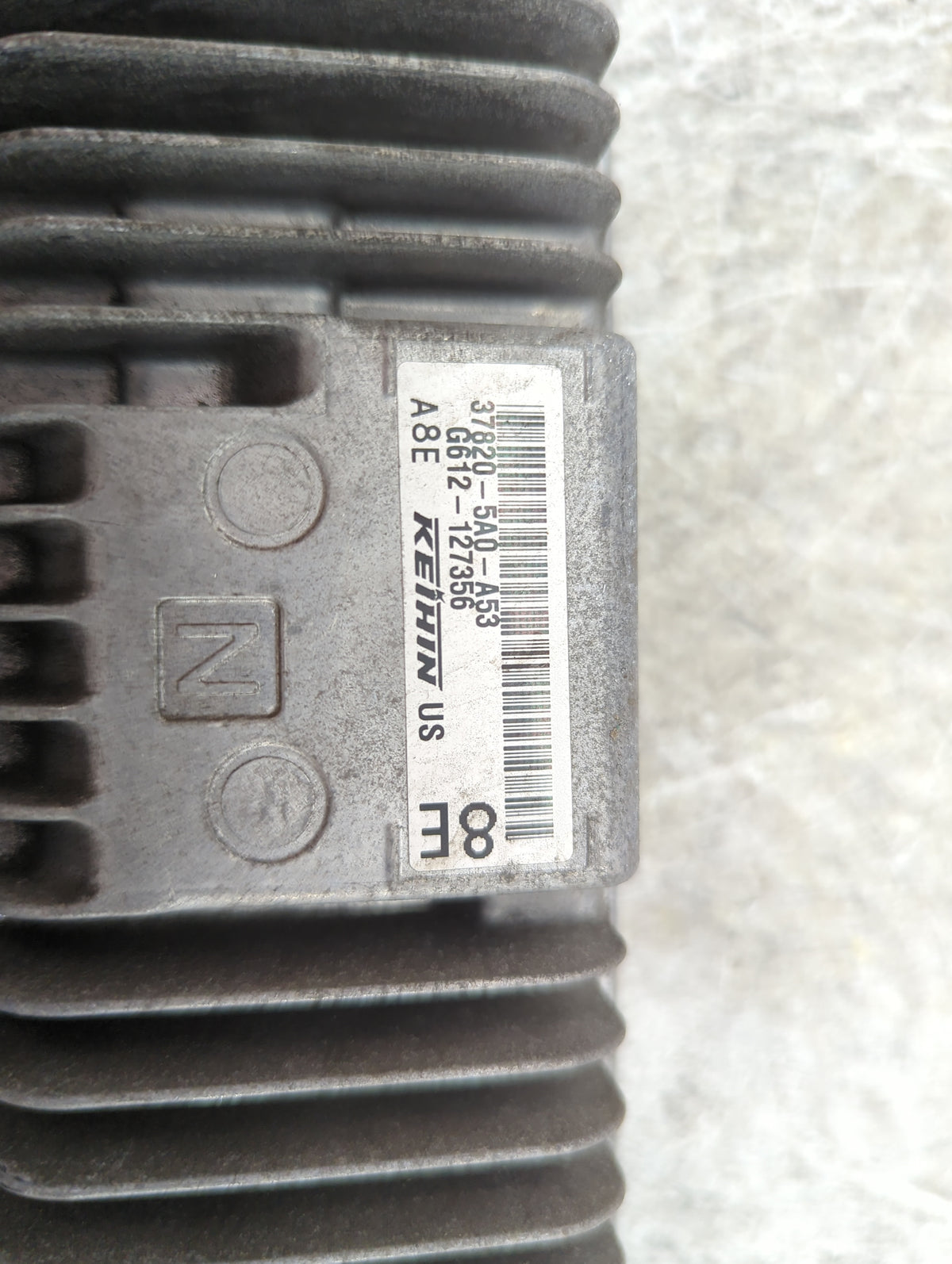 2015 Honda Accord PCM Engine Control Computer ECU ECM PCU OEM P/N:37820-5A0-A53 G612-127356 Fits OEM Used Auto Parts - Oemus