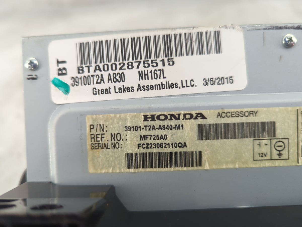 2014-2015 Honda Accord Tuner Satellite Receiver - Oemusedautoparts1.com