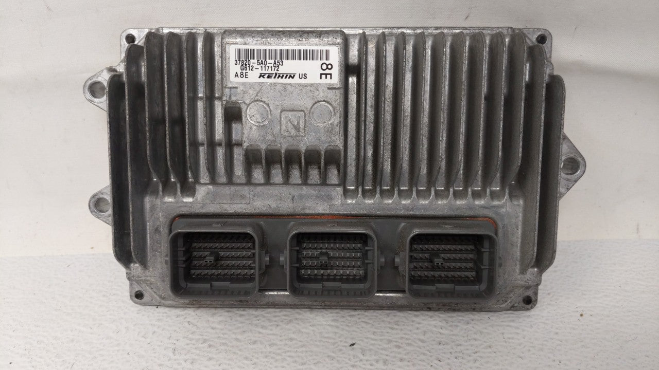 2015 Honda Accord PCM Engine Control Computer ECU ECM PCU OEM P/N:37820-5A0-A53 37820-5A0-A54, 37820-5A0-A53 Fits OEM Used A