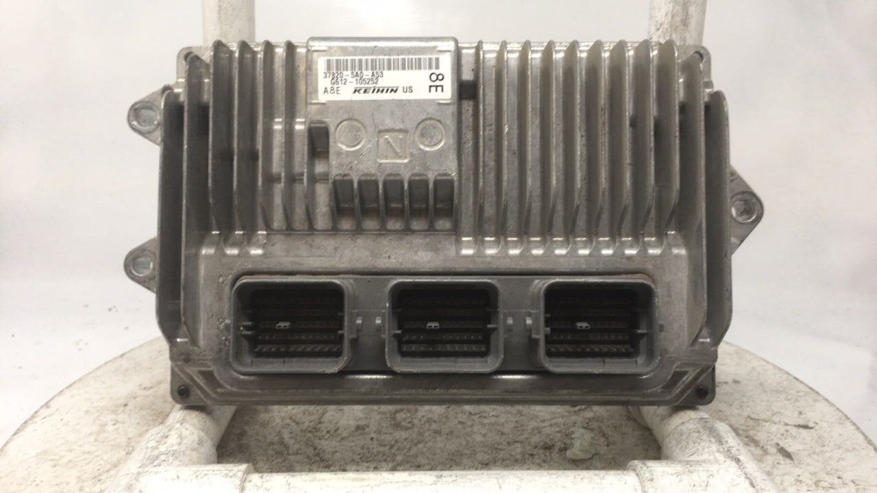 2015 Honda Accord PCM Engine Control Computer ECU ECM PCU OEM P/N:37820-5A0-A53 Fits OEM Used Auto Parts - Oemusedautoparts1